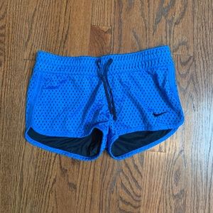 Super cute blue nike shorts!